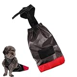 Drag Bag für behinderte Hunde | Hundetragetuch | wiederverwendbare Tragetasche mit flexiblem Schultergurt für Reisen, Wohnung, Innenbereich, Welpen, Outdoor, Tierarztbesuch
