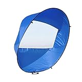 42inch Kajak Windsegel Faltbares Kanu Segel Langlebiges Kajak Downwind Einfache Einrichtung Sicheres Paddle Board Segel Geeignet Für Kanus, Schlauchboote, Tandemyachten, Expeditionsboote