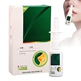 Nasenspray -Nebel, feuchtigkeitsspendende Formel, 20 ml, feuchtigkeitsspendende Nasenentropfen, beruhigende Nasenpumpe, einfache Anwendung, für und Erfrischungen nach dem Training oder beim Tr