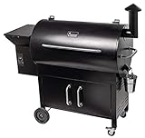 Activa Smoker Grill Indiana XXL I Pellet Smoker inkl. automatischer Pelletzuführung & Thermometer I Hochwertiger Pelletgrill für ein gelungenes BBQ