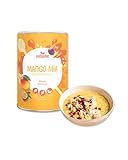 OATSOME® Mango Mia | Smoothie Bowl Mit Mango & Maracuja | 100% Natürlich, Vegan & Ohne Zuckerzusatz + Zusatzstoffe | Einfache Zubereitung | Frühstück | Superfoods | Gefriertrocknung | 400g