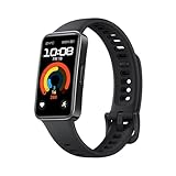 HUAWEI Band 9, bequemes Tragen, TruSleep 4.0, wissenschaftlich basiertes Schlaftracking, bis zu 14 Tage Akkulaufzeit, 100 Verschiedene Trainingsmodi, iOS&Android, Deutsche Version, Starry Black