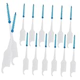 KOMBIUDA 200Stücke Interdentalbürsten Für Effektive Mundpflege Doppelseitige Weiche Zahnbürsten Für Zahnzwischenräume Für Vorbeugung