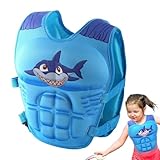 Kids Swim Vest, Adjustable Buoyancy Aid Float Swimsuit, Breathable Swimming Trainer Gear for Children, Girls, Boys, Teens, Friends, Family Pool Beach Use