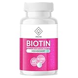 Enolenia® Biotin Hochdosiert 10.000 mcg - Für Haare, Haut & Nägel - Premium Qualität - Unterstützung für Haarwachstum und gesunde Nägel - Für mehr Vitalität und Schönheit - 60 vegane Kapseln