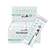 TZAMPAS Energieriegel Bio · Riegel mit Kokos & Hafer · Ideal für Sport & Fitness · Vegan, Clean Eating · 16 x 40g