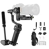 Zhiyun Weebill 3S Kombi 3-Achsen-Gimbal-Stabilisator für DSLR- und spiegellose Kameras Kompatibel mit Sony Nikon Canon Panasonic LUMIX Ausziehbarer Sling Grip Fill Light PD Fast Charge