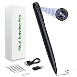 Sprfuk Mini Kamera Mini Überwachungskamera 32GB 1080P Ultra Tragbare HD Kleine, Überwachung Kamera mit Bewegungserkennung für Home Office Geschäftstreffen mit 5 Tinte Fills Inc