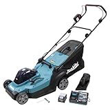 Makita Akku-Rasenmäher, 43 cm Schnittbreite, 50 L Grasfangkorb, 40V max. LM004GM102