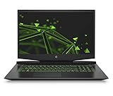 HP Pavilion Gaming Laptop 17,3 Zoll FHD 144Hz Display, Intel Core i7-11370H, 16GB DDR4 RAM, 512GB SSD + 1TB HDD, NVIDIA GeForce RTX 3050 4GB, Windows 11, QWERTZ Tastatur, Schwarz/Grün