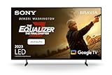 Sony BRAVIA, KD-75X81K, 75 Zoll Fernseher, LED, 4K HDR, Google TV, Smart TV, Works with Alexa, TRILUMINOS PRO, HDMI 2.1 mit ALLM