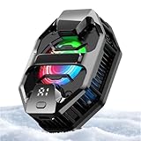 Uhngw Handy-Kühler | Telefon Kühler,Tragbares Halbleiter-Gerät mit RGB-LED für Outdoor Streaming Vlogs