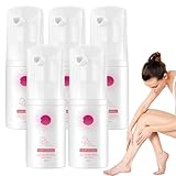 Belle Body Haarentfernung Schaum, Haarentfernungsschaum Belle Body, Belle Body Haarentfernung Spray, Bellebody Bienenwachs Haarentfernung Schaum Original, FüR Beine, Arm, Intimbereich (5PC)