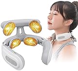 Nacken Massagegerät Shiatsu Nackenmassagegeräte: Elektrische Massagegeraet mit Wärme- 3D Massage von tiefem Gewebe…