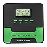 Für Solarladeregler, MPPT 12 V/24 V automatischer WLAN-Controller, mit Dual-USB-Anschluss, LCD-Display, Solarmodul-Regler für Solar-Straßenlaternen (20 A)