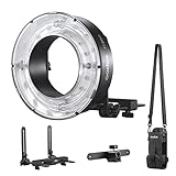 Godox R200 200W Ring Flash Ringblitzkopf Eingebaute 10 W Einstelllampe 3 Helligkeitsstufen mit Regenschirmhalterung Kamerahalterung Flash-Tragetasche für Godox AD200/ AD200Pro Blitz