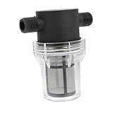 BESTYASH 1Stück Wasserfilter Vorfilter für Wasserleitungen Inline Mesh Rohrfilterreiniger zur Effektiven Entfernung von Schmutz Verunreinigungen für Sicheren