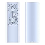 TCNOUMT Neu Fan Fernbedienung Geeignet für Dyson Bladeless Fan Luftreiniger Fernbedienung TP05 TP4A TP4B Pure Cool Luftreiniger Turmventilator Zubehör, Silber