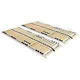 UJCHVHN Artikel Lattenroste ohne Matratze 2-teilig mit 28 Latten 90x200 cm, Betten & Zubehör, Betten & Bettrahmen