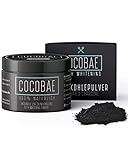 COCOBAE ® Teeth Whitening - Aktivkohle Pulver Aus Kokosnuss Kohle Für Weiße Zähne – Natürliche Zahnaufhellung - Aktivkohle Zähne - Zähne weisser machen - Activated Charcoal Powder