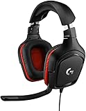 Logitech G332 kabelgebundenes Gaming-Headset, 50mm Treiber, Rotierende Kunstleder-Ohrmuscheln, 3.5mm Klinke, kompatibel mit PC/Mac/Xbox One/PS4/Nintendo Switch (Generalüberholt)