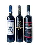 Mavrodaphne Probier Geschenk Set 3x Mavrodafne aus Griechenland Rotwein Likörwein griechischer Wein + Probiersachet Olivenöl aus Kreta