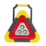 LED -Warndreieck - Multifunktionale Roaddreiecke, Sicherheitsdreieck Mit 4 Modi | Reflektierendes Warndreieck Mit LED -Lampe, Solar Angetriebenes Roaddreieck Für Fahrzeugunfälle, Verkehrssicherheitssc