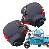 Motorrad-Lenkerhandschuhe, ATV Handschuhe - Winddichte Wintermanschetten für Schneemobil,Verschleißfeste Winter-Handwärmer Handschuhe für Motorrad Roller
