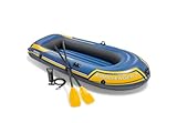 Intex Challenger 2 Schlauchboot Blau/Gelb 236 x 114 x 41 cm, 1 Stück