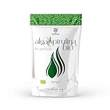 ERBOTECH Spirulina Pulver BIO, 100 g Beutel, Reich an Proteinen, Kalzium und Vitaminen, Reich an Nährstoffen, Biologische Unterstützung, Vegan, Made in Italy