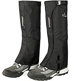 Unigear Outdoor Gamaschen, 1000D wasserdichte Gamaschen, Fabric Boot Gamaschen zum Wandern, Trekking, Klettern, Jagen und Skifahren Unisex