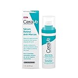CeraVe Hautbilderneuerndes Retinol Serum, Gesichtsserum für ebenmäßige Haut und aufgehellte Pickelmale, Mit Ceramiden und Niacinamid, 1 x 30 ml