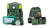 School-Mood Schulranzenset Champion Maxx Linus Panther 7-teilig Grundschule Schulrucksack Schulranzen
