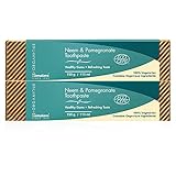 Himalaya Neem und Pomegranate Organique, Fluoride Free Zahnpasta 2-Teile von 150 g