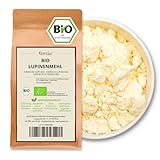 Kamelur Bio Lupinenmehl (1kg) Mehl aus getoasteten Bio Lupinen ohne jegliche Zusätze