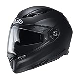 HJC Helmets Herren Nc Motorrad Helm, Schwarz, XL