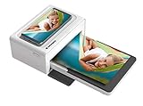 AGFAPHOTO Realipix Moments AMO46 – 10x15 cm Smartphone-Fotodrucker, Bluetooth für Apple und Android Smartphones, 4Pass Thermosublimation – Weiß