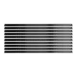 Dekupiersäge, Laubsäge, Laubsägeblätter, 10 Stück 6' x 0,24' x 0,016' Dekupiersägeblätter Pin-End-Dekupiersägeblatt aus Kohlenstoffstahl 16T for Schneiden von Holz, Metall und Kunststoff