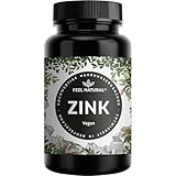 Zink Tabletten - 365 Stück im Jahresvorrat - Hochdosiert mit 25mg je Tagesdosis - Hochwertig: Zink-Bisgylcinat - Laborgeprüft, ohne Zusätze wie Magnesiumstearat - Vegan