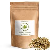 Moringa Blüten/Tee - 40 g - „Wunderbaum“, „Meerrettichbaum“ - Moringablüten - 100% vegan - in Rohkosqualität - zur Zubereitung von Tee - OHNE Hilfs- u. Zusatzstoffe