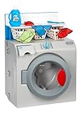 little tikes Retro Washer Dryer 50er Jahre Stil - Realistisches Spielzeug für Kinder - Interaktive Spielzeug-Waschmaschine mit 7 Zubehörteilen und Retro-Geräuschen - Jungen und Mädchen ab 2 Jahre