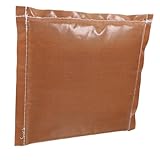Gadpiparty Heizmatte übertragen Wärmeisolierung Matte Wiederverwendbare Bügelmatte Wärmeübertragungsmatte Hitzebeständige Bastelmatte Bügelmatte aus Vinyl Baumwolle Brown