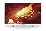 Sony KD-49XH8505 Bravia 123 cm ( 49 Zoll) Fernseher (Android TV, LED, 4K Ultra HD (UHD), High Dynamic Range (HDR), Smart TV, Sprachfernbedienung, 2020 Modell) Schwarz