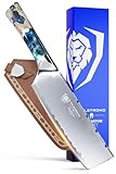 DALSTRONG Nakiri Vegetable Knife - 18 cm - Valhalla Series - 9cr18mov Steel - Resin & Wood Handle - w/Sheath