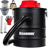 KAMINER Aschesauger 15l Saugleistung 1200W Spannung: 220-240V - 50Hz HEPA DualFilter - Aschesauger Industriesauger und Grill 1170
