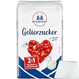 Diamant Gelierzucker 2:1 (500g Packung) + usy Block