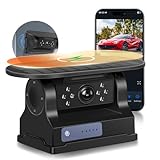 Hodozzy WiFi Solar Kabellose Rückfahrkamera, Magnet Funk Rückfahrkamera mit 10000mAh, 720P IR-Nachtsicht DVR-Aufnahme, Weitwinkel-Rückansicht, Wasserdicht, Magnetische Parkkamera für LKW, Wohnmobil