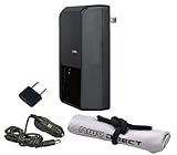 Digital Nc Olympus E-PL7 Off Camera 'Intelligent' AC & DC Rapid Charger + Nw Direct Microfiber Cleaning Cloth