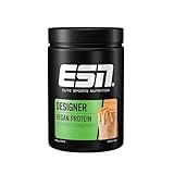 ESN Vegan Designer Proteinpulver, Cinnamon Cereal, 910 g, cremige Konsistenz mit Erbsen-, Hanf-, und Sonnenblumenprotein, geprüfte Qualität - made in Germany