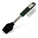 CHEFKOCH Brat- und Backpinsel Premium – Zum Einpinseln von Marinaden & Soßen – 24,5 cm, Hitzebeständig bis 230°C – Pflegeleichte Silikon-Borsten, spülmaschinengeeignet
